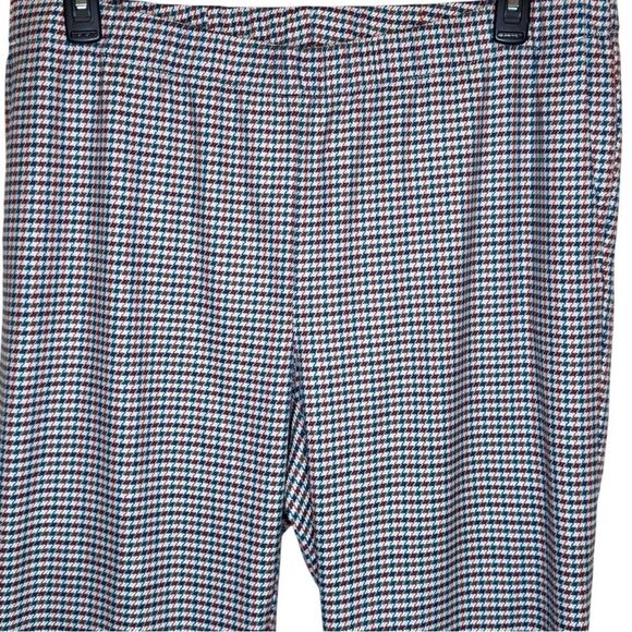 J. Jill Pull-On Houndstooth Ponte Pants - Size 18 - Picture 3 of 8